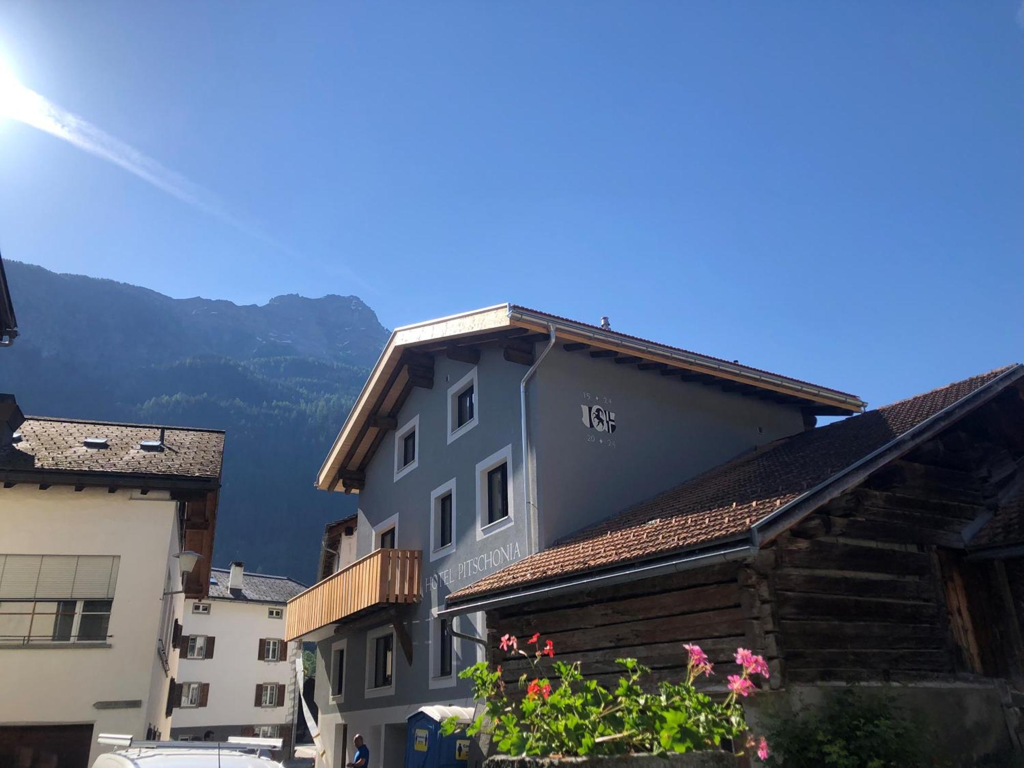 Appart Hotel Pitschonia Self Check-In Andeer Exterior foto